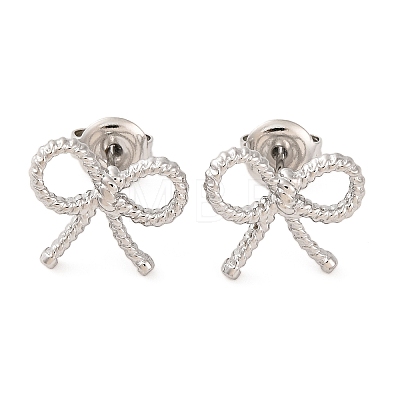 Non-Tarnish 304 Stainless Steel Stud Earrings EJEW-G395-20P-1