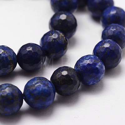 Natural Lapis Lazuli Beads Strands G-G736-22-6mm-1