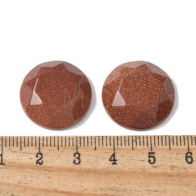 Synthetic Goldstone Cabochons G-Z075-04C-1