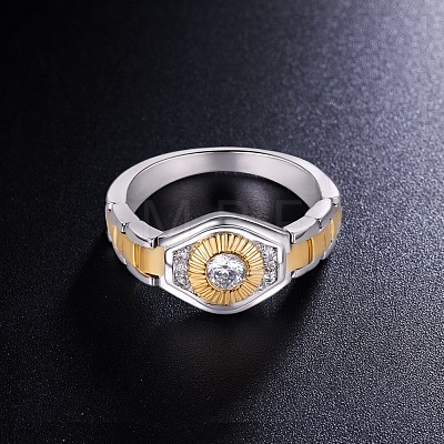 SHEGRACE Brass Finger Ring JR539A-02-1