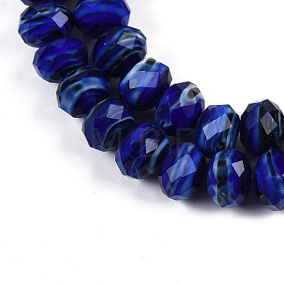 Handmade Lampwork Beads Strands LAMP-T007-13H-1