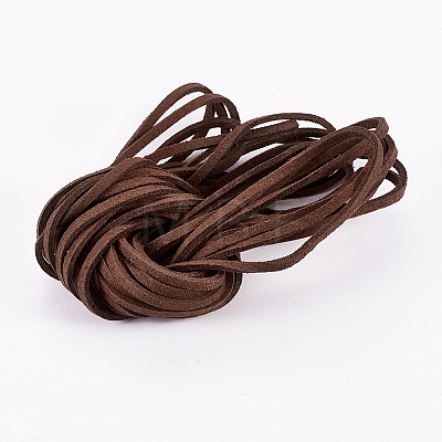 Flat Faux Suede Cord LW-WH0003-01F-1