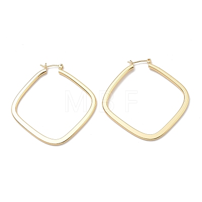 Brass Hoop Earrings for Women KK-CBA4112-04G-1