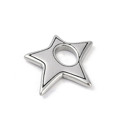 316 Surgical Stainless Steel Pendants STAS-G349-17P-1