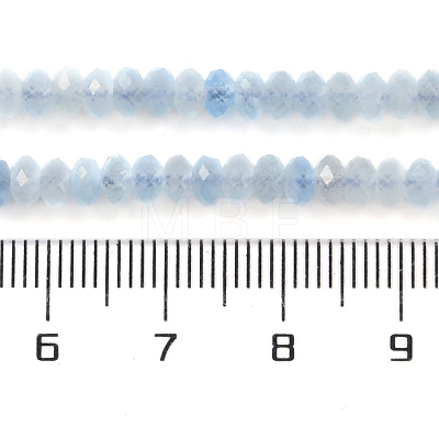 Natural Aquamarine Beads Strands G-E194-12-01-1