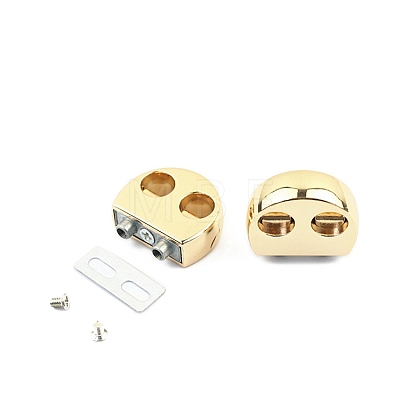 Zinc Alloy Slide Charms PW-WG244CC-01-1