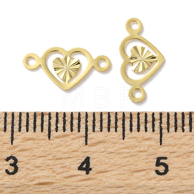 Brass Filigree Connector Charms KK-F880-02G-02-1