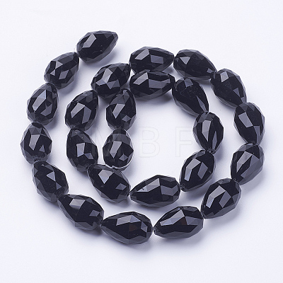 Imitation Jade Glass Beads Strands EGLA-E049-NA01-1