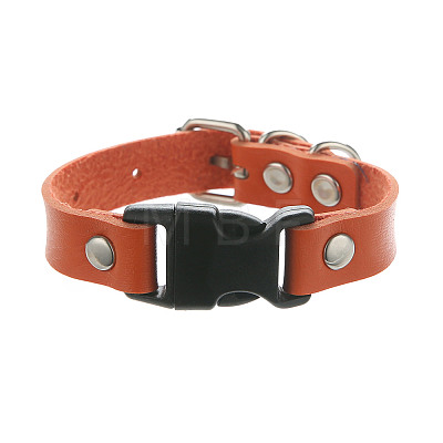 Imitation Leather & Alloy & Plastic Bracelets for Men Women FS-WG10CE2-03-1