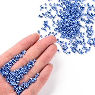 8/0 Glass Seed Beads SEED-US0003-3mm-123B-1