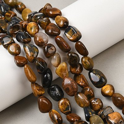 Natural Pietersite Beads Strands G-A286-A01-02-1