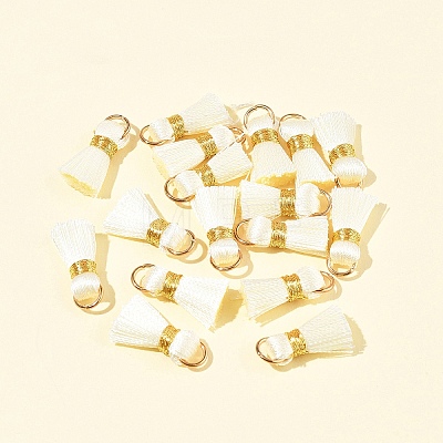 20Pcs Handmade Polycotton(Polyester Cotton) Tassel Decorations FIND-FS0003-27F-1