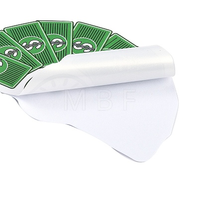 50Pcs Money Theme Paper Self-Adhesive Picture Stickers STIC-C010-08-1