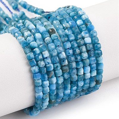 Natural Apatite Beads Strands G-F770-A04-02-1