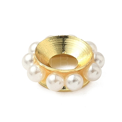 Brass European Beads KK-K293-49G-01-1