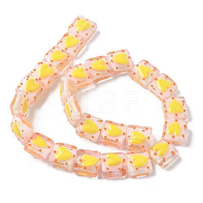 Handmade Lampwork Enamel Beads LAMP-G147-02C-1