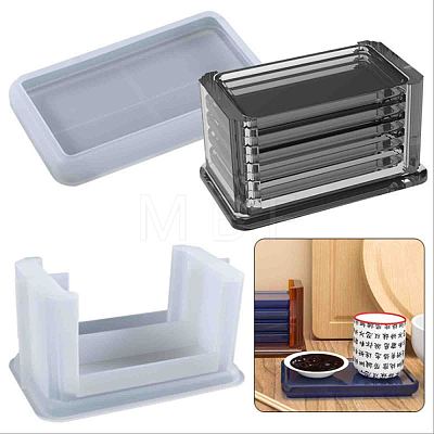 Silicone Cup Mat Molds DIY-A012-09-1