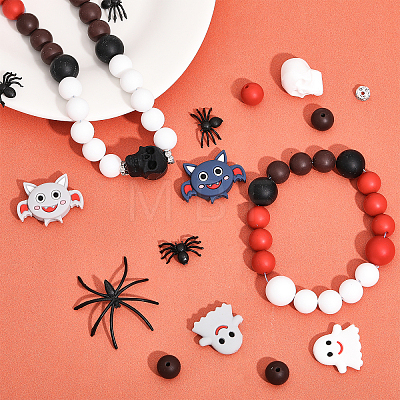 DIY Beads Jewelry Making Finding Kit for Halloween DIY-CA0005-53-1
