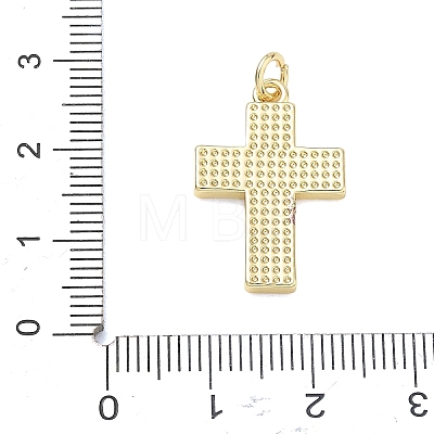 Rack Plating Brass Pendants KK-CBAB1AF-18-G-1