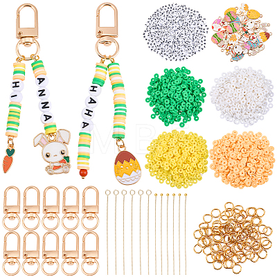 Easter DIY Keychian Making Kits DIY-BM0002-28-1