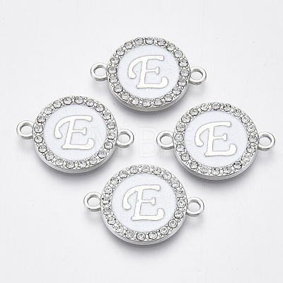 Alloy Enamel Links Connectors ENAM-TAC0003-01S-04E-1