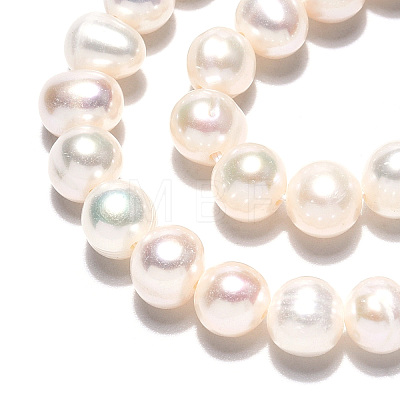 Natural Cultured Freshwater Pearl Beads Strands PEAR-N013-05E-1