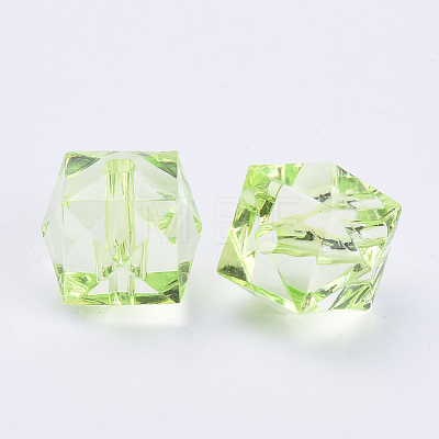 Transparent Acrylic Beads LS-TACR-Q259-8mm-V32-1