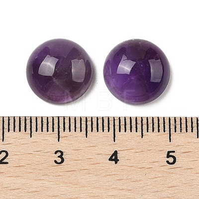 Natural Amethyst Cabochons G-L614-C02-01-1