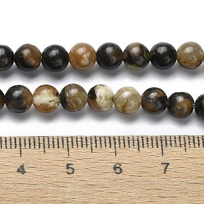 Natural Chiastolite Beads Strands G-G103-A01-01-1