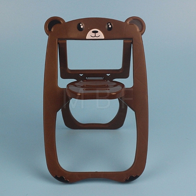 Plastic Bear Shape Folding Chair Model PW-WG6054B-03-1