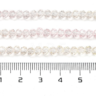 Transparent Painted Glass Beads Strands DGLA-A034-T3mm-A25-1