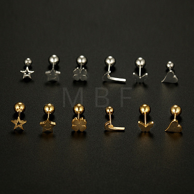 Butterfly 316L Surgical Stainless Steel Cartilage Earrings FS-WG6A06F-11-1