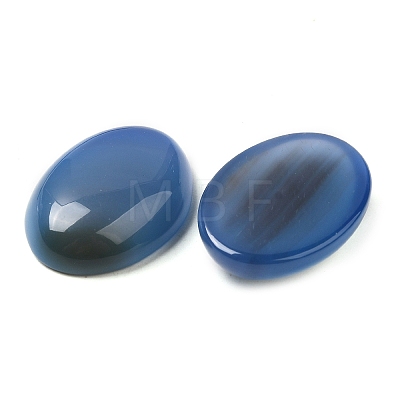 Natural Agate Cabochons X-G-K021-25x18mm-04-AB-1