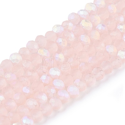 Transparent Glass Beads Strands EGLA-A044-T2mm-MB22-1