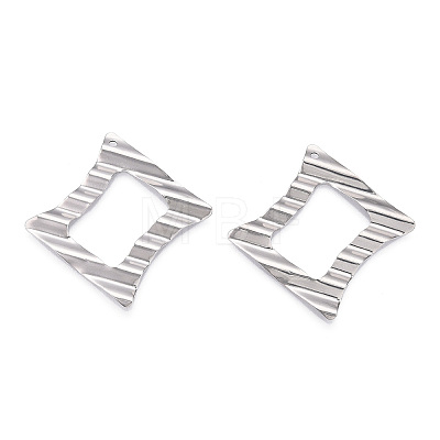 Stainless Steel Pendants STAS-TAC0002-78B-P-1