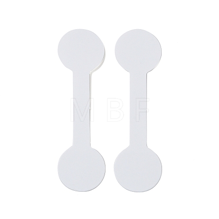 Folding Blank Paper Jewelry Price Tags CDIS-C006-02A-1