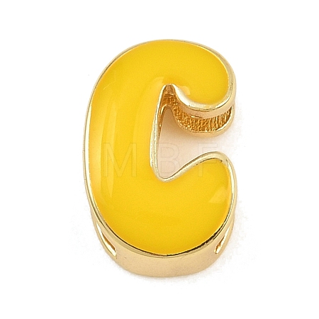 Brass Enamel Beads KK-CBA3FD6-08C-G-1