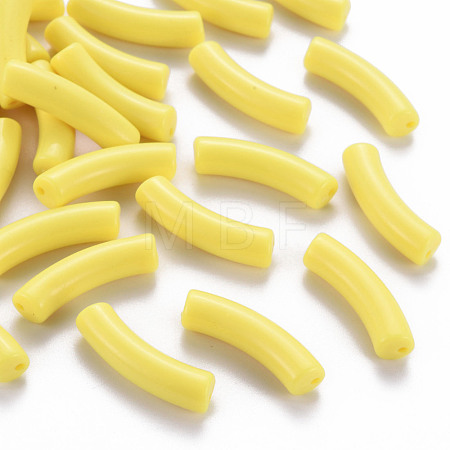 Opaque Acrylic Beads X-MACR-S372-002B-S024-1