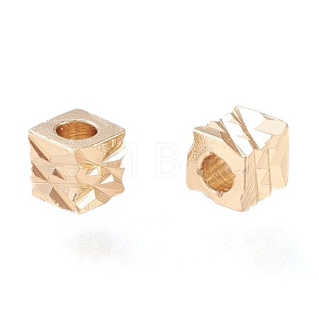 Brass Spacer Beads KK-H101-05LG-1
