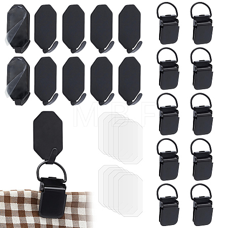 10 Sets Stainless Steel Wall Hooks AJEW-OC0016-01EB-1