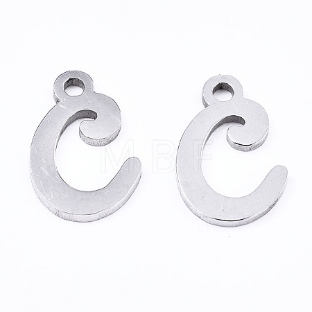 Non-Tarnish 201 Stainless Steel Charms X-STAS-T044-217P-C-1