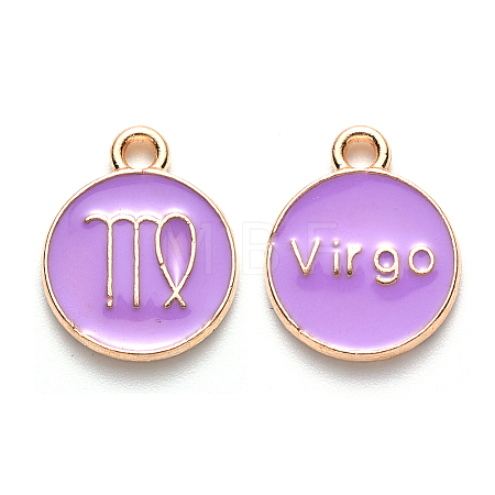 Alloy Enamel Pendants LS-ENAM-S124-01A-01B-1