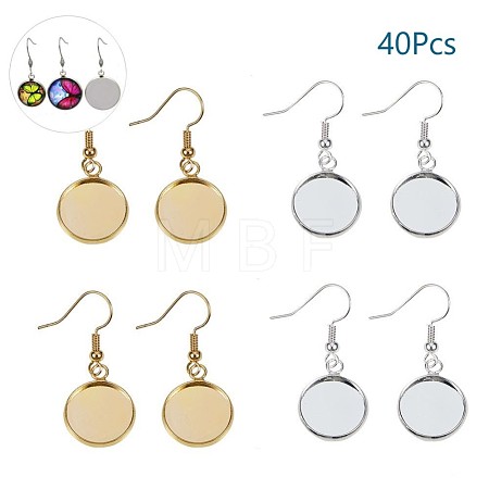 Brass Earring Hooks KK-PH0034-06-1