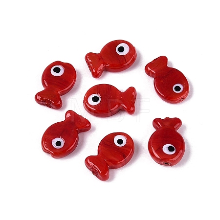 Handmade Lampwork Beads LAMP-N039-01D-1