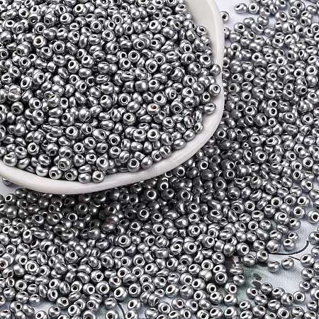 8/0 Baking Paint Glass Seed Beads SEED-M012-02A-52-1