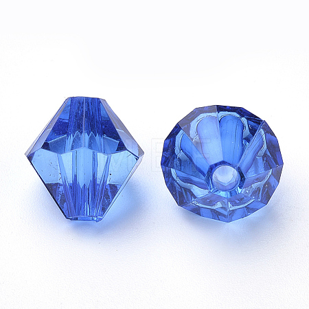 Transparent Acrylic Beads TACR-S146-8mm-17-1