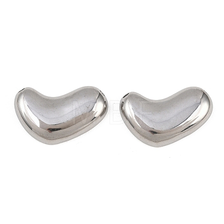 304 Stainless Steel Beads STAS-F339-01P-1
