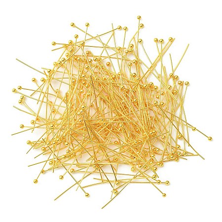 Brass Ball Head pins KK-YW0001-97A-G-1
