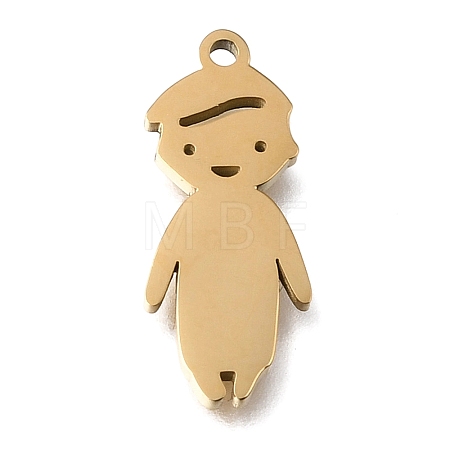 Children's Day 304 Stainless Steel Pendants STAS-E532-01G-B-1
