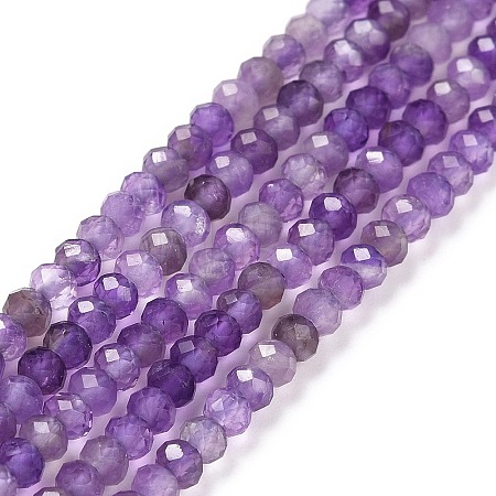 Natural Amethyst Beads Strands G-E194-01-1